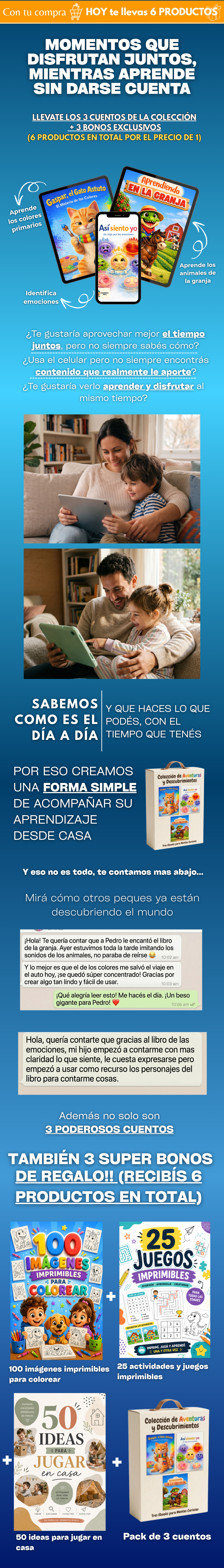 Pack PRIMERAS ETAPAS + 3 REGALOS