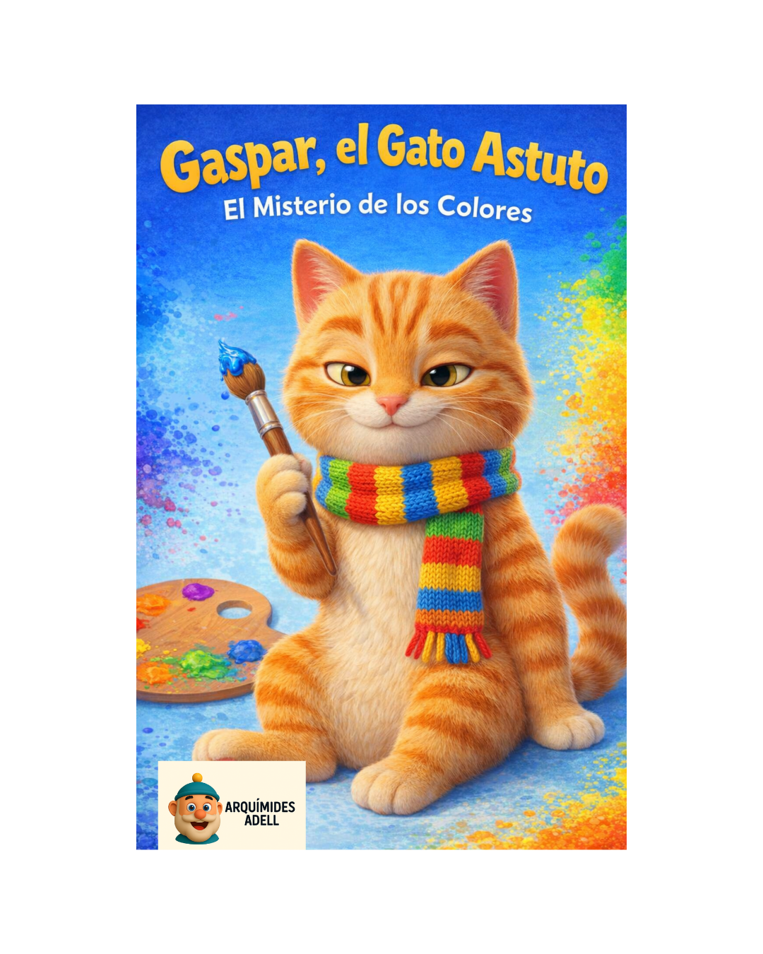 Gaspar el gato astuto: El misterio de los colores